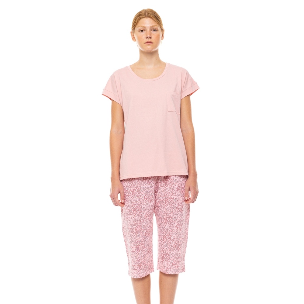 Pink Label Women's Summer Pijamas Cotton Regular Fit